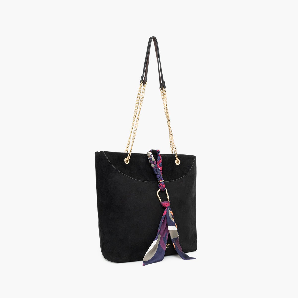 Sac shopper Tivaline noir,doré, LOLLIPOPS