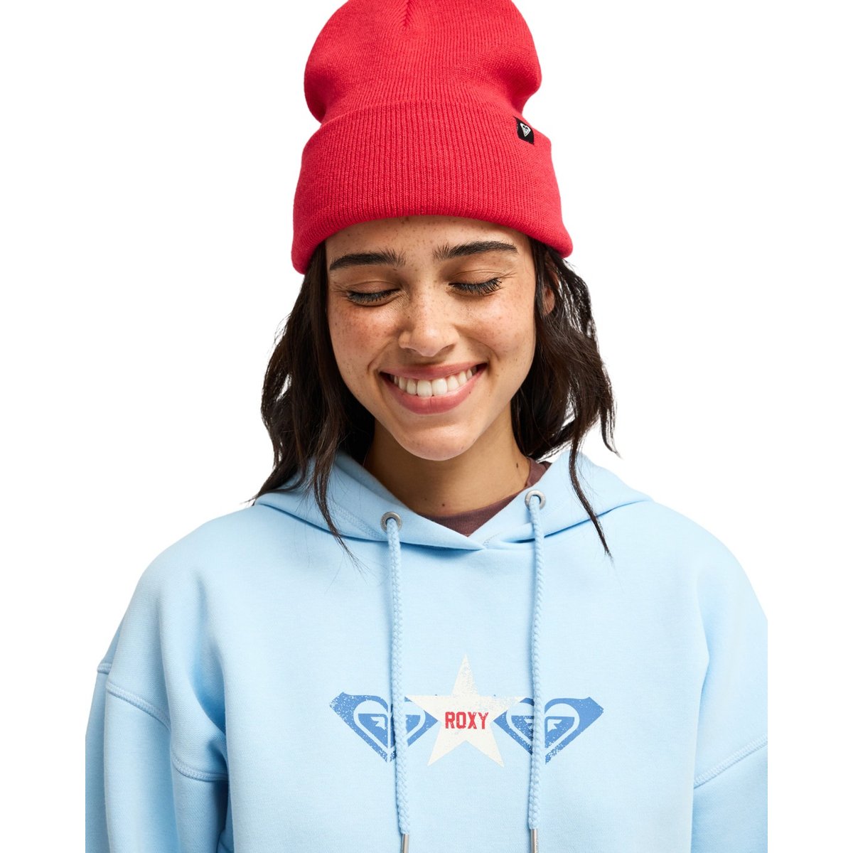 Sweat capuche décontracté PERFECT PLACE BRUSHED. bleu cerulean, ROXY