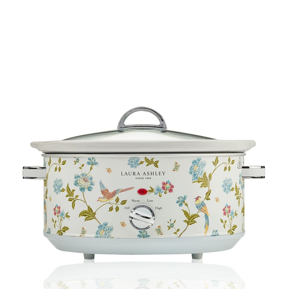 Laura Ashley 6.5L Slow Cooker - VQSLWC6 white, LAURA ASHLEY