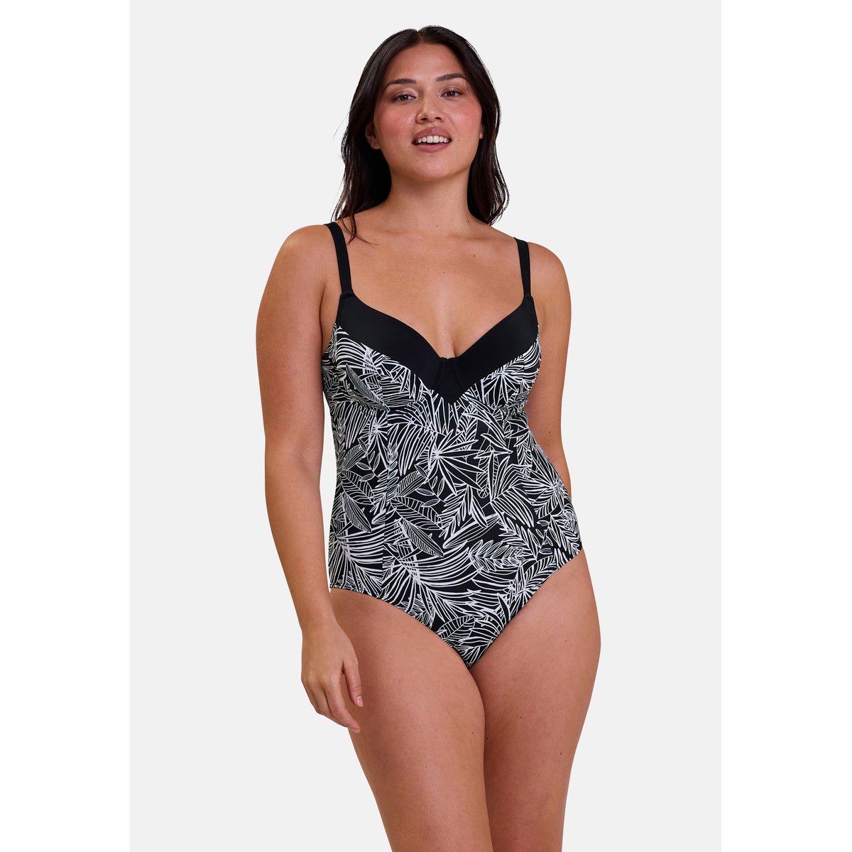 Maillot de bain une pièce SEYCHELLES imprimé graphique, SANS COMPLEXE