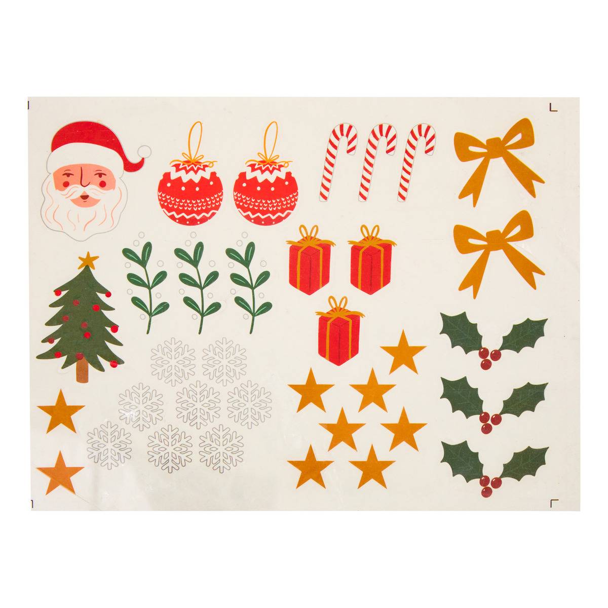 Calendrier de l'Avent 24 boules H. 36 cm rouge, FEERIC LIGHTS & CHRISTMAS
