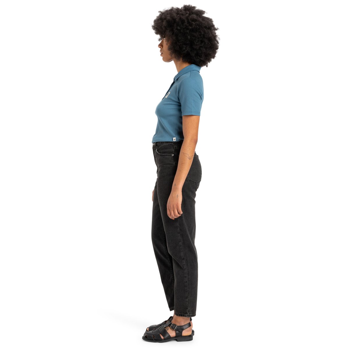Jean MOM DENIM noir black, QUIKSILVER