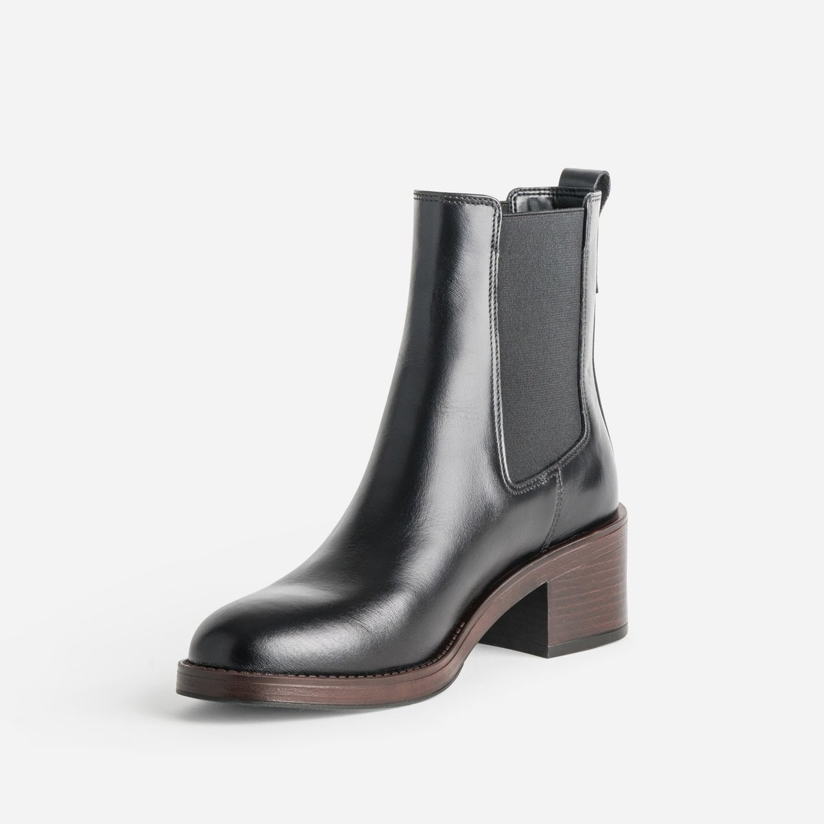 Boots À Talon en cuir NARINA noir, ERAM