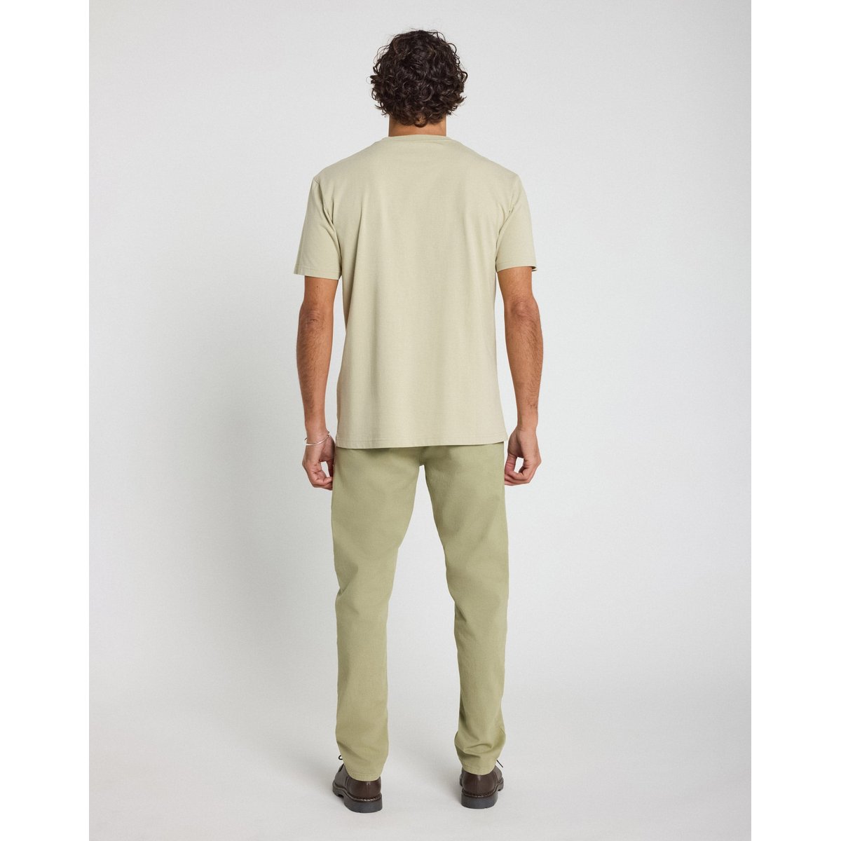 PANTALON CHINO MOSEGREY vert, PULLIN