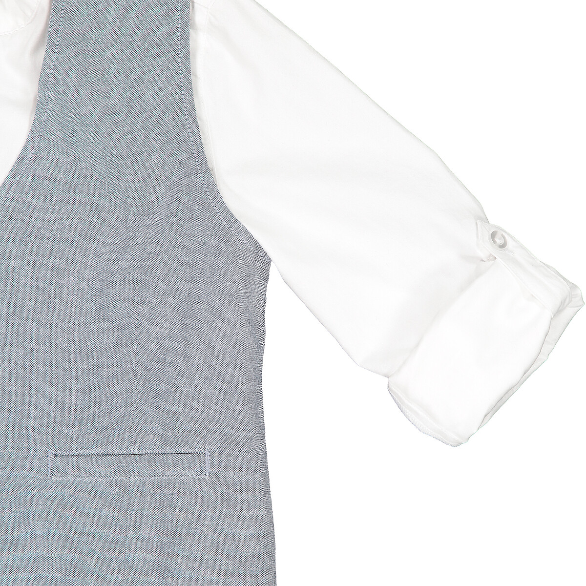 Ensemble 3 pièces de cérémonie gris + blanc, LA REDOUTE COLLECTIONS