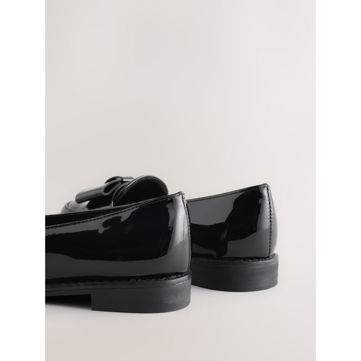 Mocassins d'écolier à nœud noir, NEXT