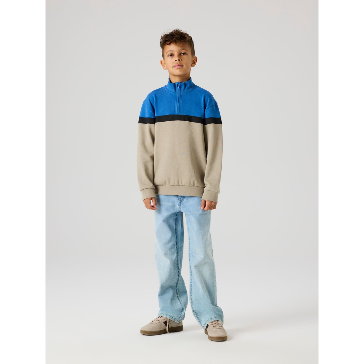 Sweat-Shirt vintage khaki, NAME IT
