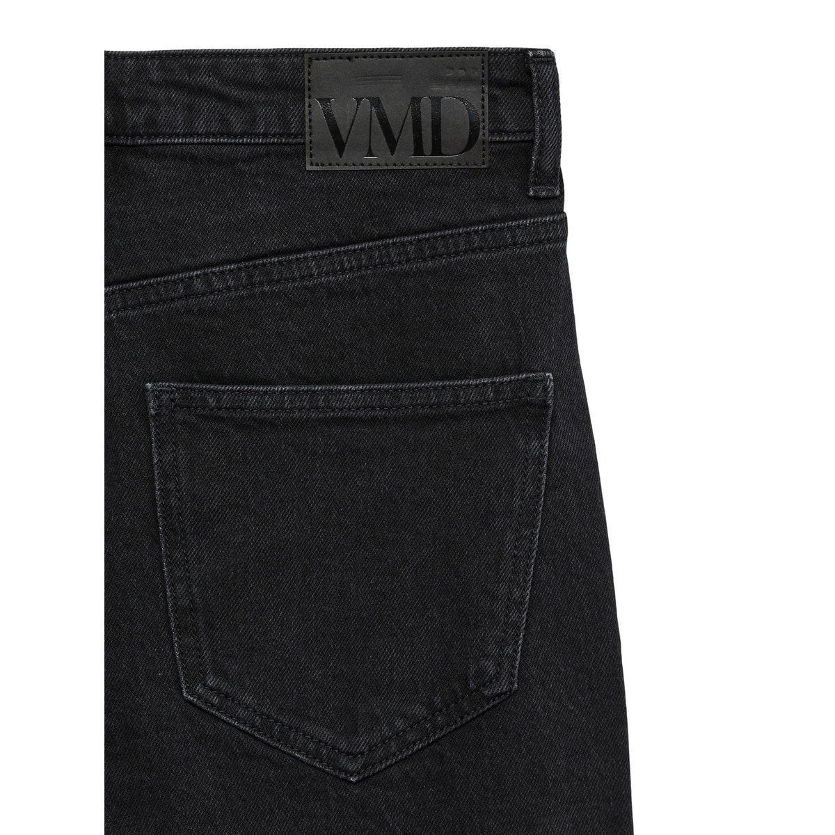 Jean À Coupe Large dark grey denim, VERO MODA