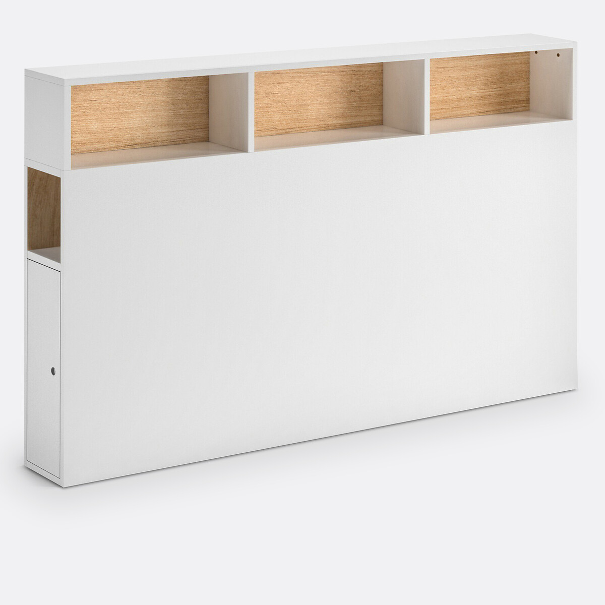 Tête de lit multi-rangements, BIFACE blanc, LA REDOUTE INTERIEURS