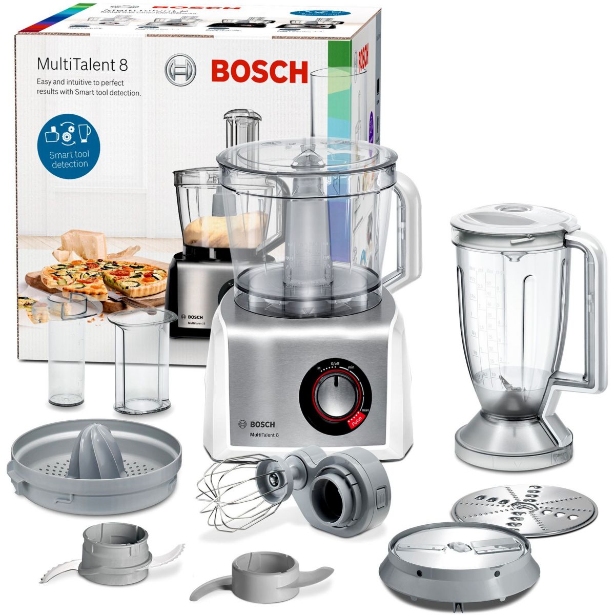 Robot multifonction MC812S820 blanc, BOSCH