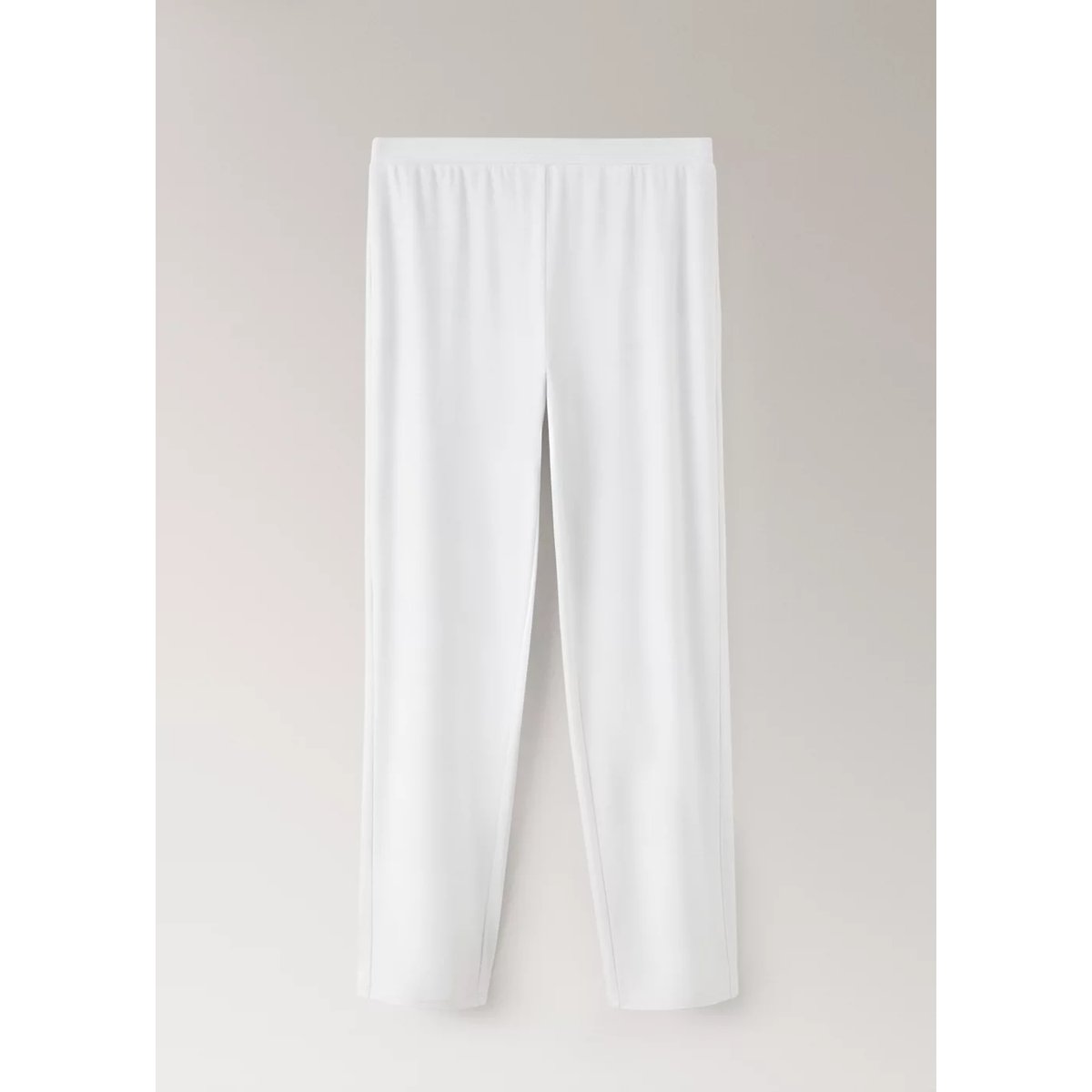 Pantalon velours au toucher doux gris, MANGO