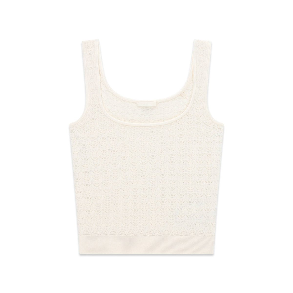 Débardeur En Maille crème, GUESS
