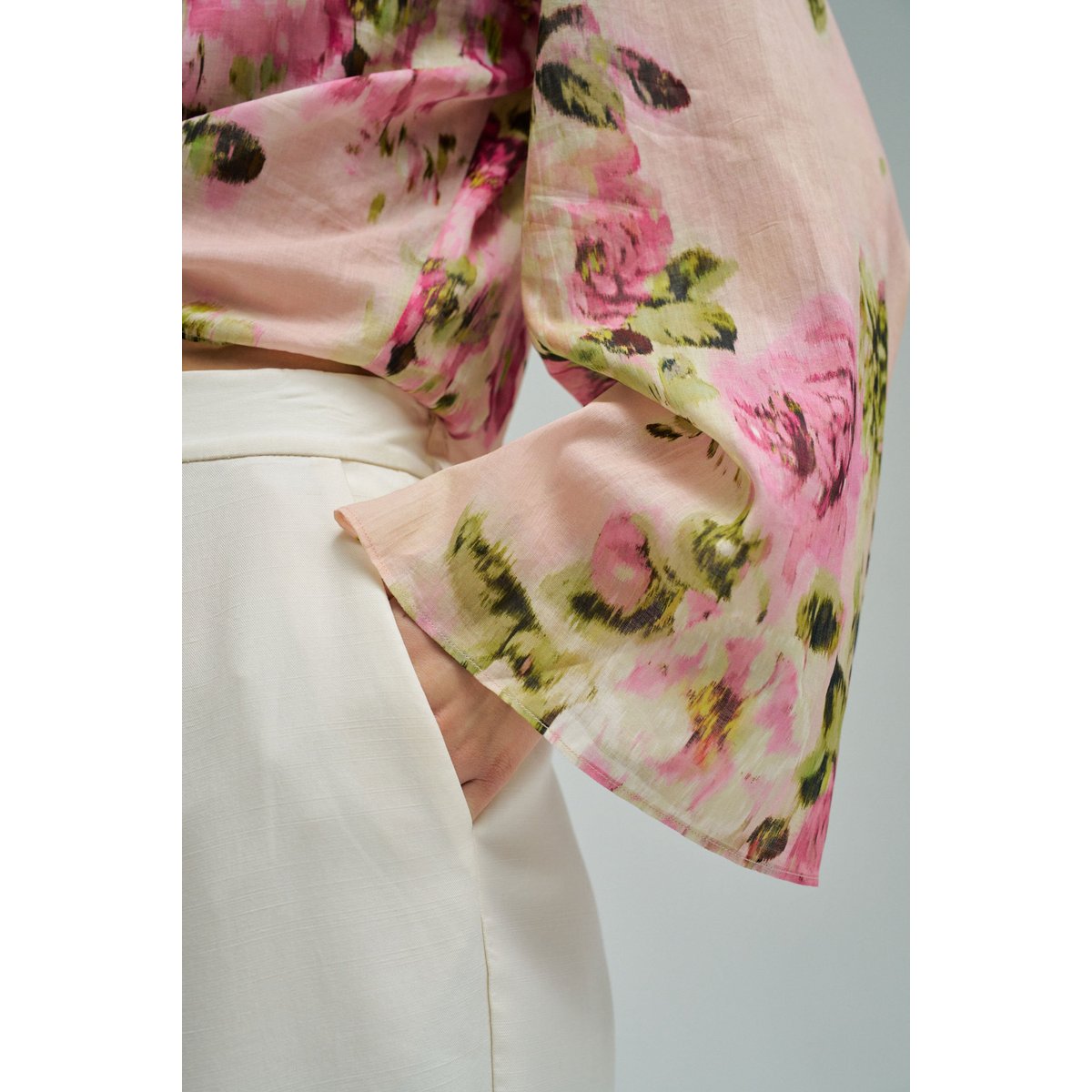 BLUSA AVEC N?UD FRONTAL rose, SALSA JEANS