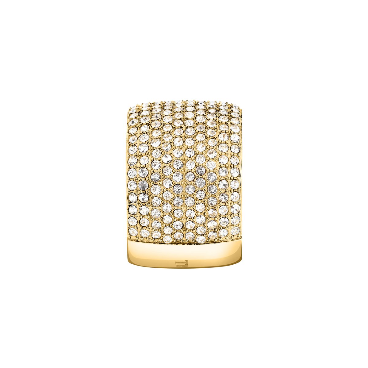 Bague T-DESIGN or jaune, TRUSSARDI