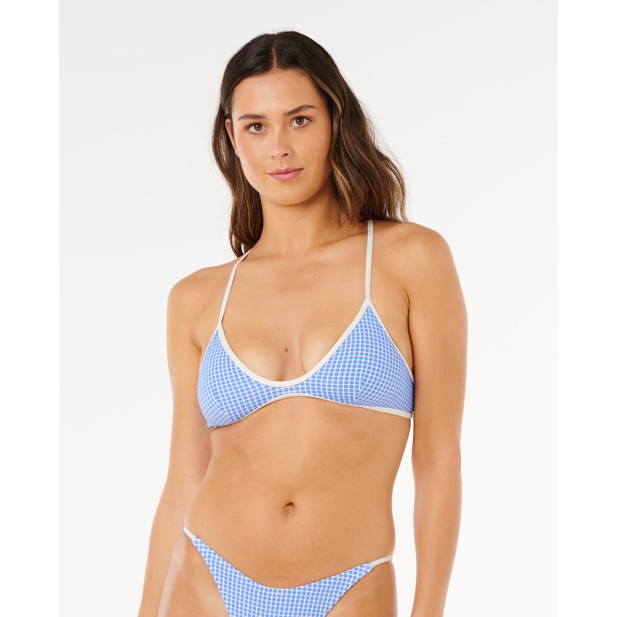 Haut de maillot de bain brassière Poolside bleu, RIP CURL