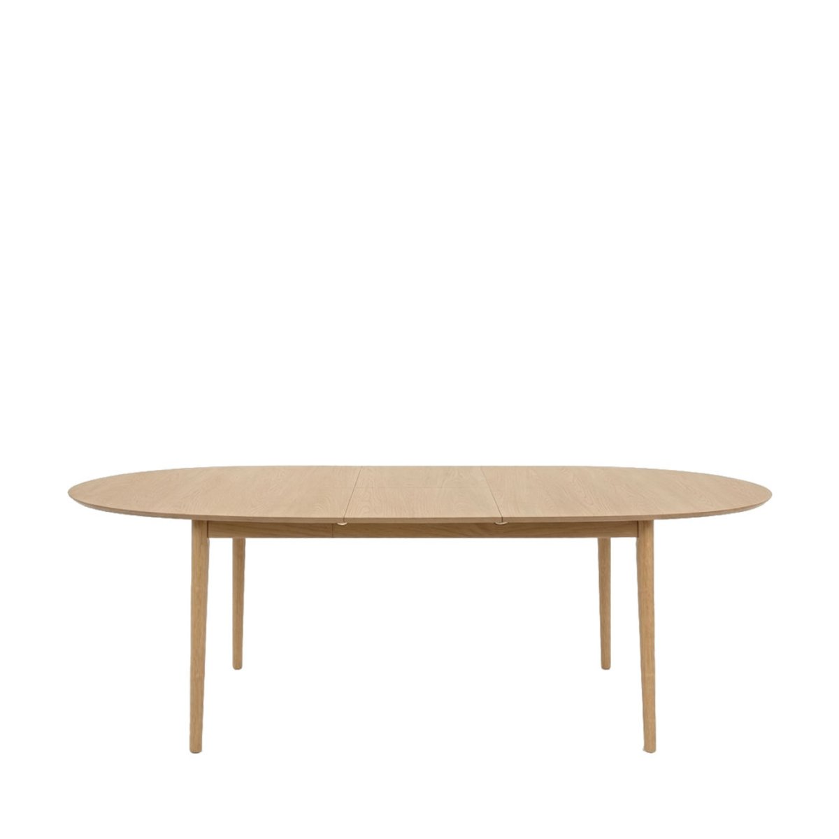 Table à manger extensible en bois 6 à 10 personnes 180-220cm - ESSENTIA bois clair, DRAWER
