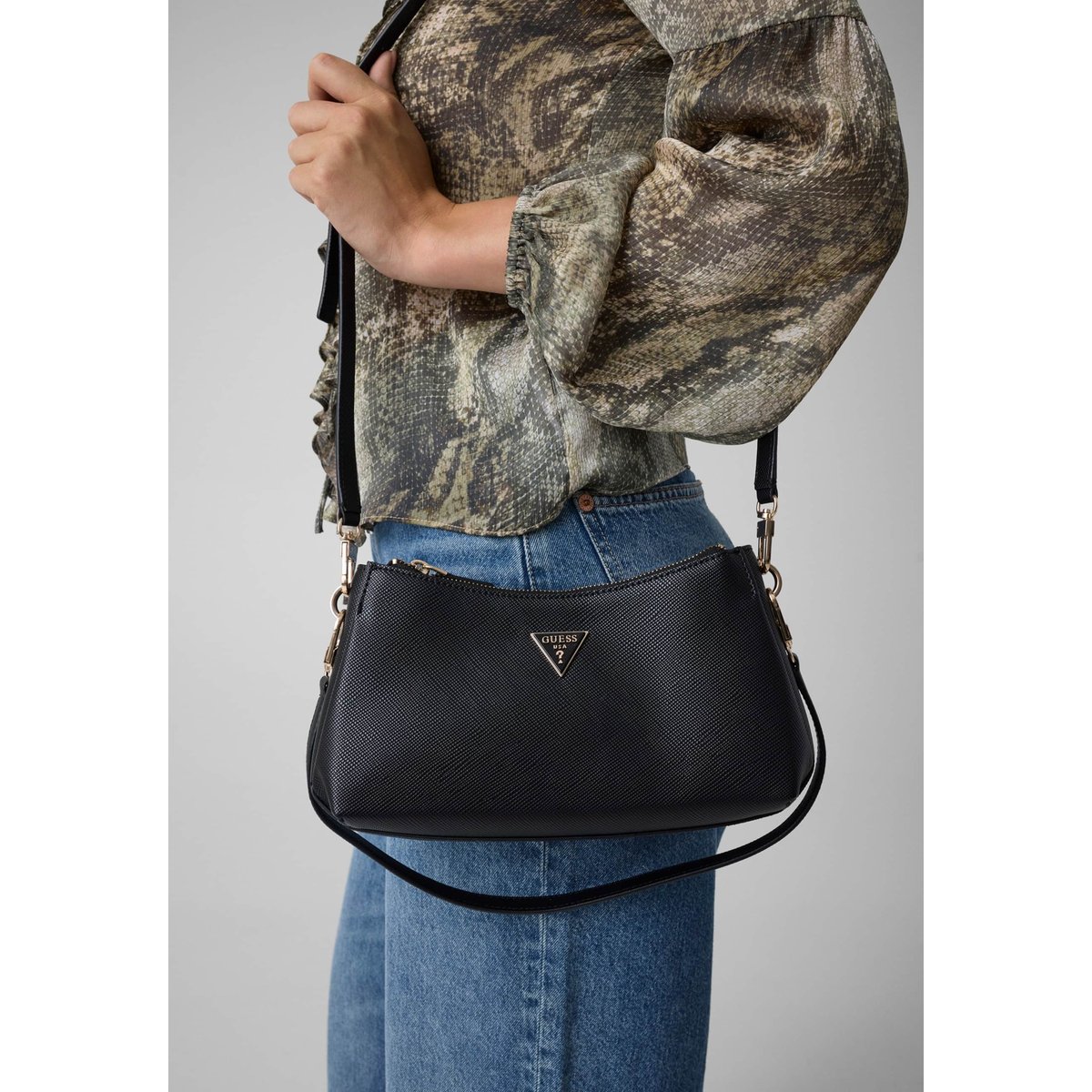 Sac À Bandoulière Noelle noir, GUESS