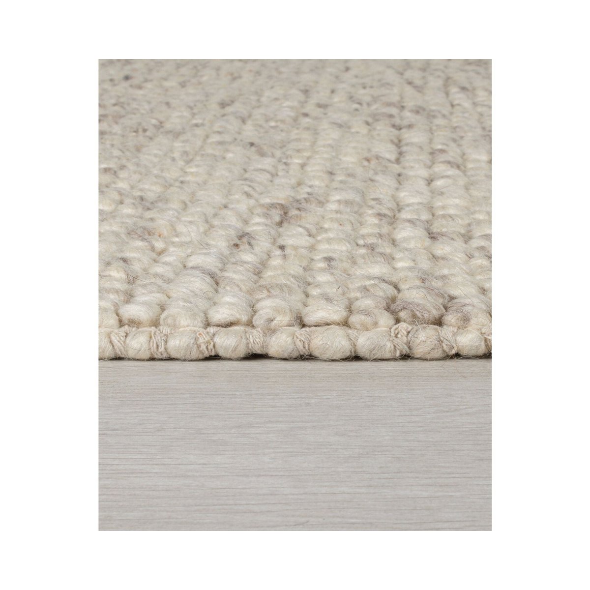 Tapis laine bouclée MINERALS beige, FLAIR RUGS