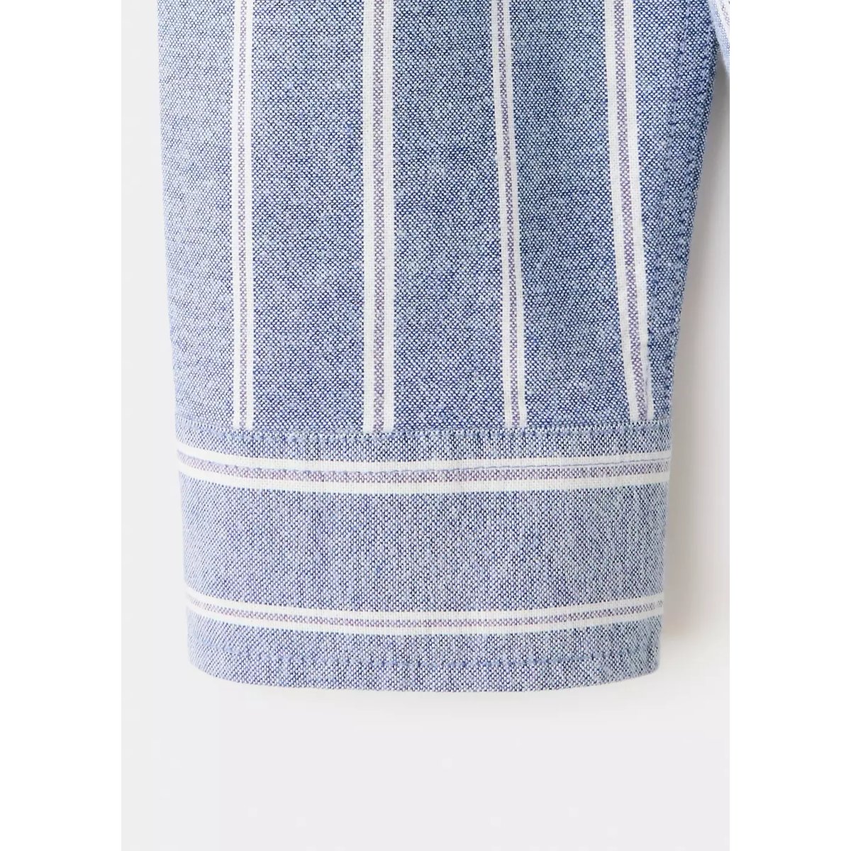 Chemise 100 % coton rayures bleu, MANGO KIDS