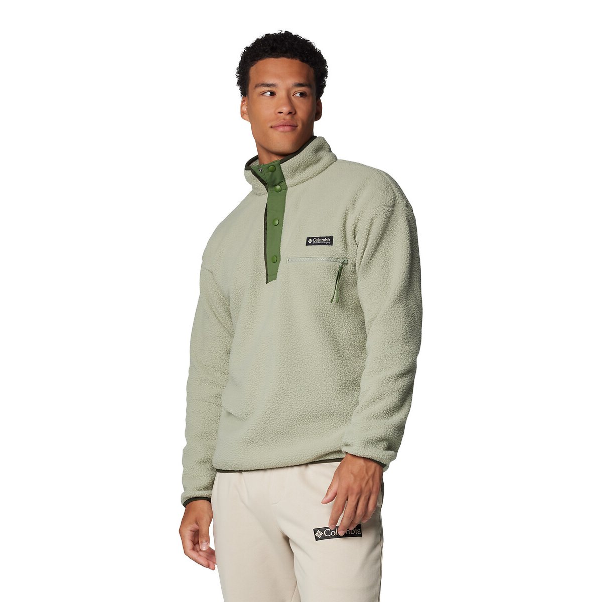 Polaire semi-boutonnée Helvetia™ II vert, COLUMBIA