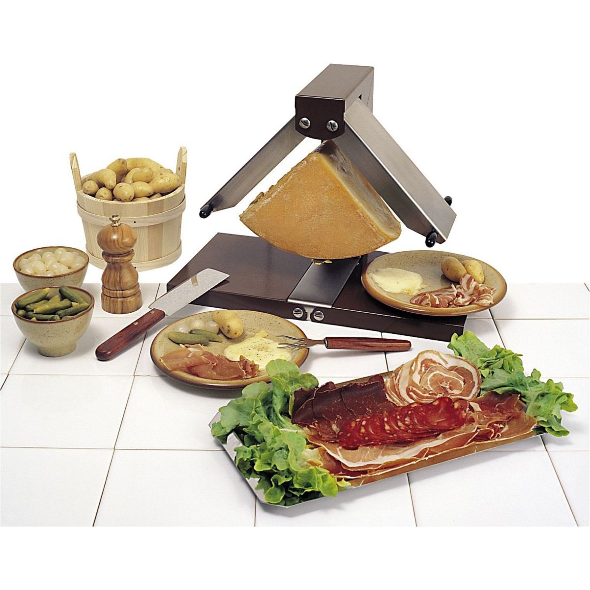 Raclette BREZ01 BREZIERE marron, BRON COUCKE
