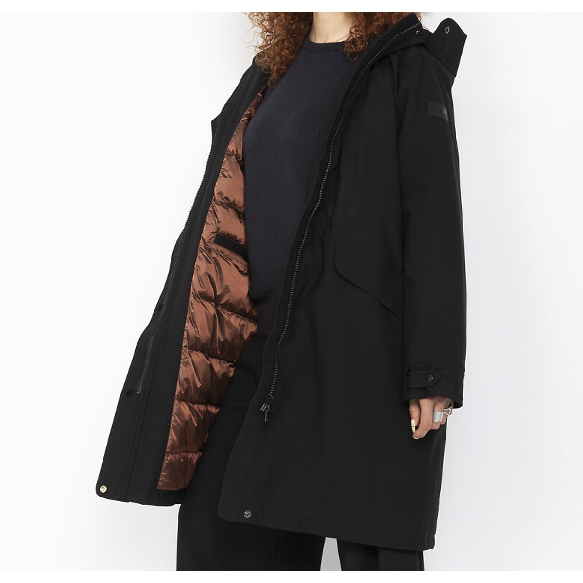 Parka black, SCHOTT