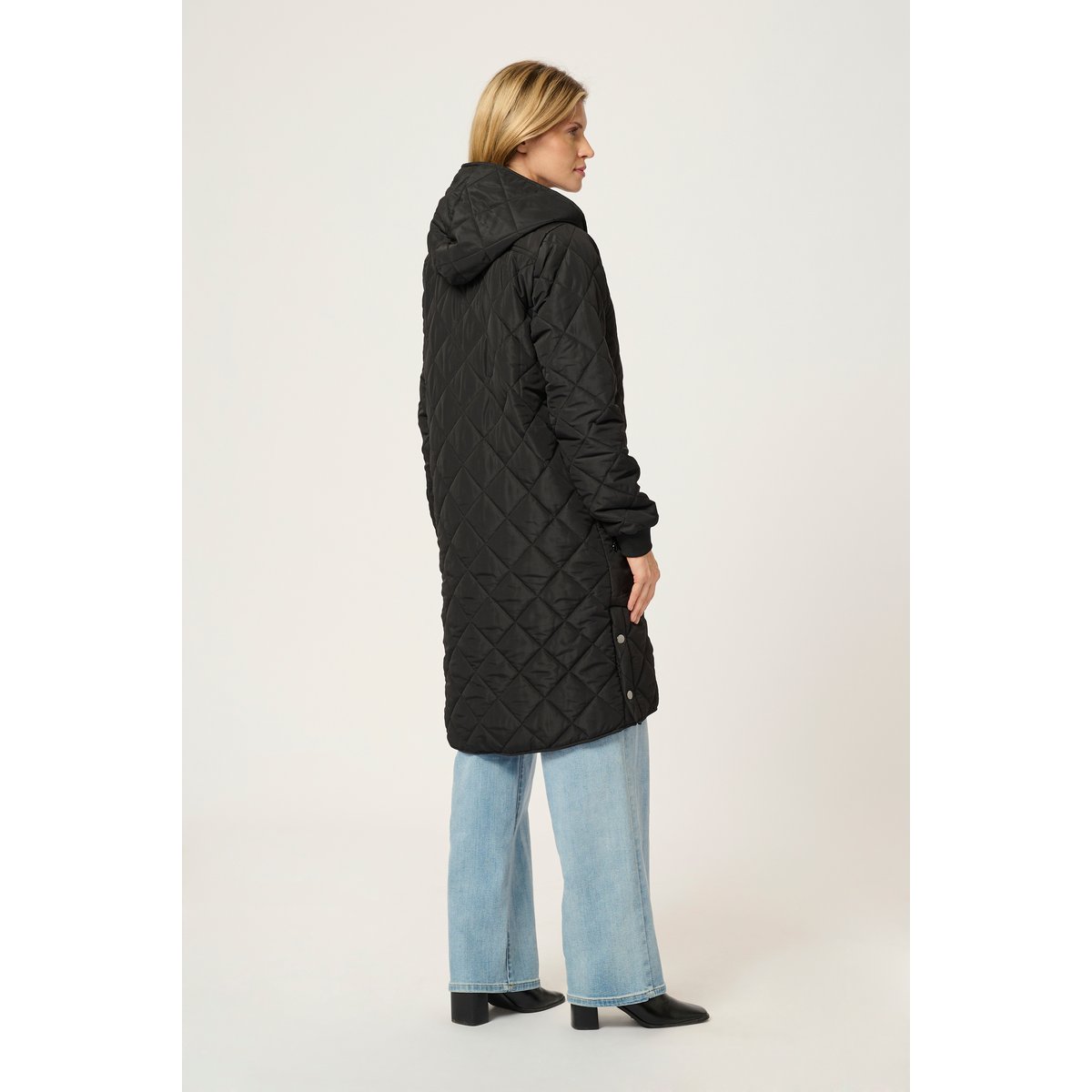 Manteau noir black deep, KAFFE