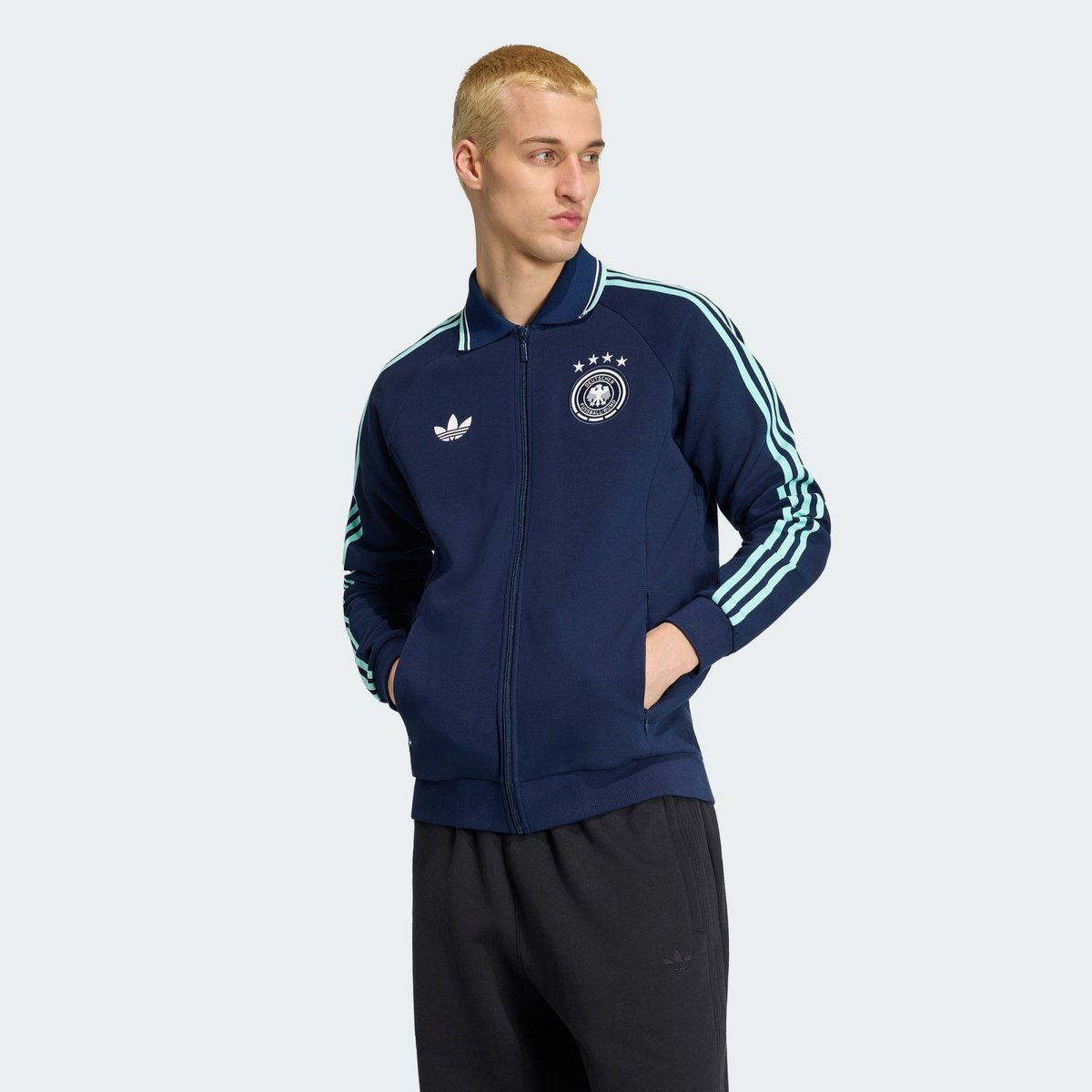 Veste Anthem Extérieur Allemagne Veste Anthem Extérieur Allemagne collegiate navy, adidas Performance