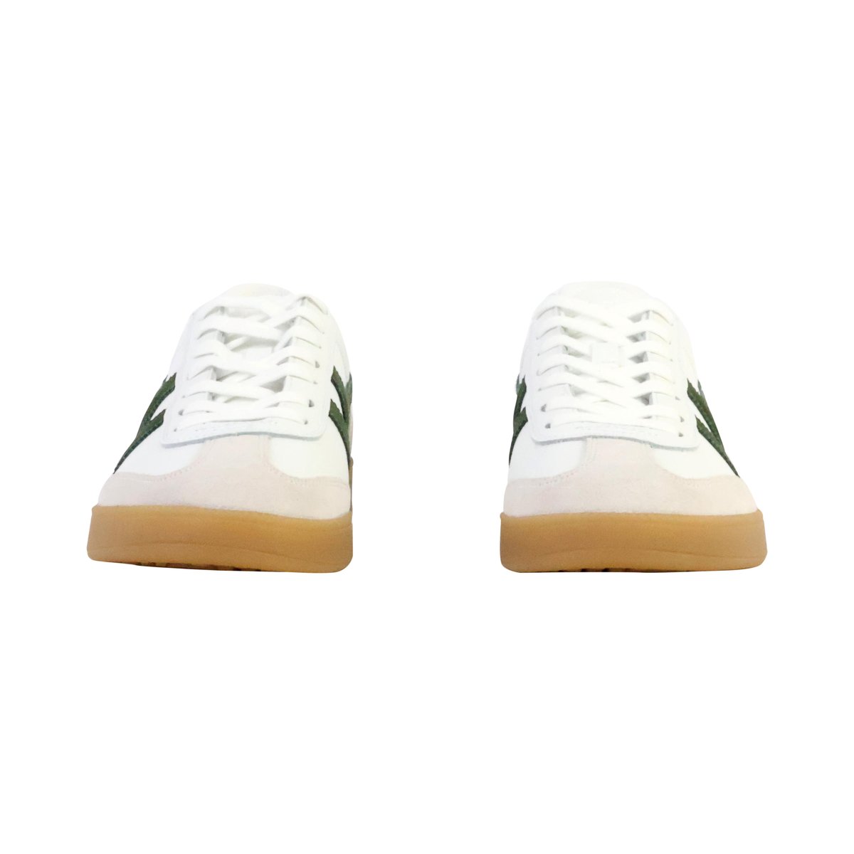 Basket Basse Cuir Viper Leather white-evergreen-black-gum, GOLA