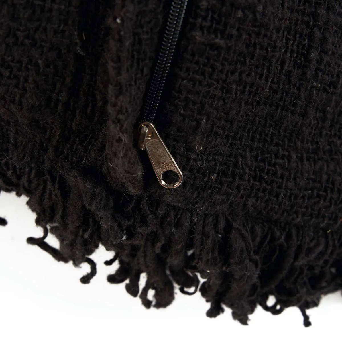 Housse de coussin en coton FULL MOON noir, BAZAR BIZAR