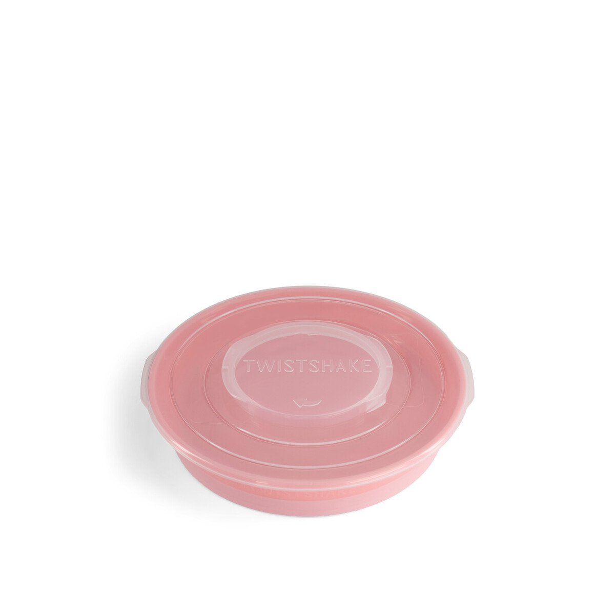 Individual Antiderrapante + Prato, Twistshake rosa-pastel, TWISTSHAKE