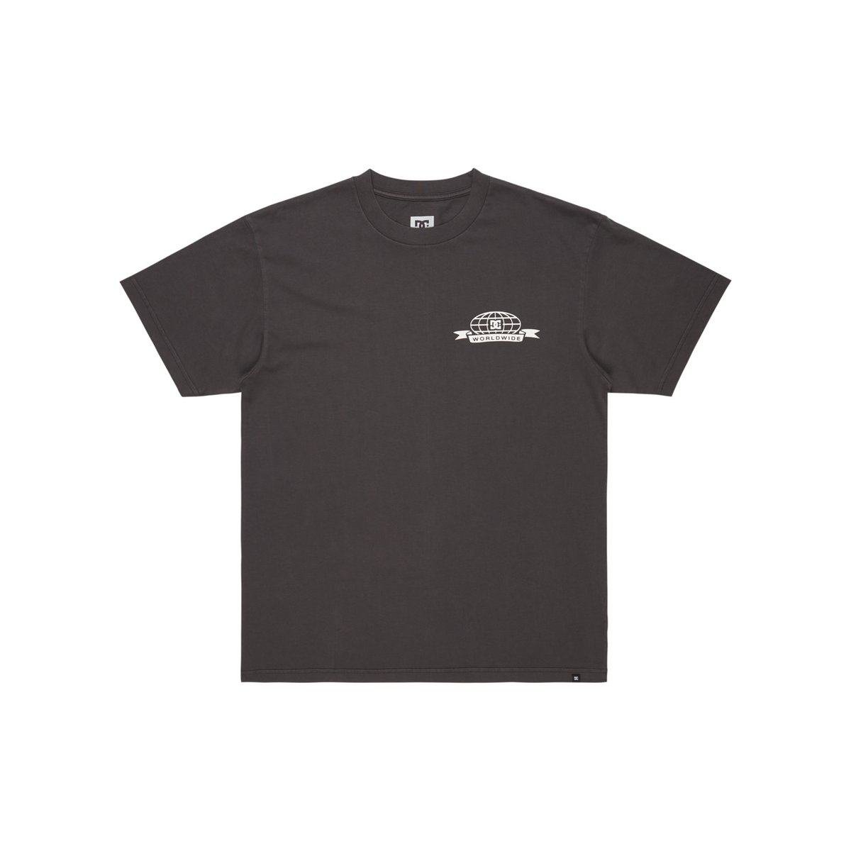 T-shirt à manches courtes STOCK UP. noir black enzyme wash, DC SHOES