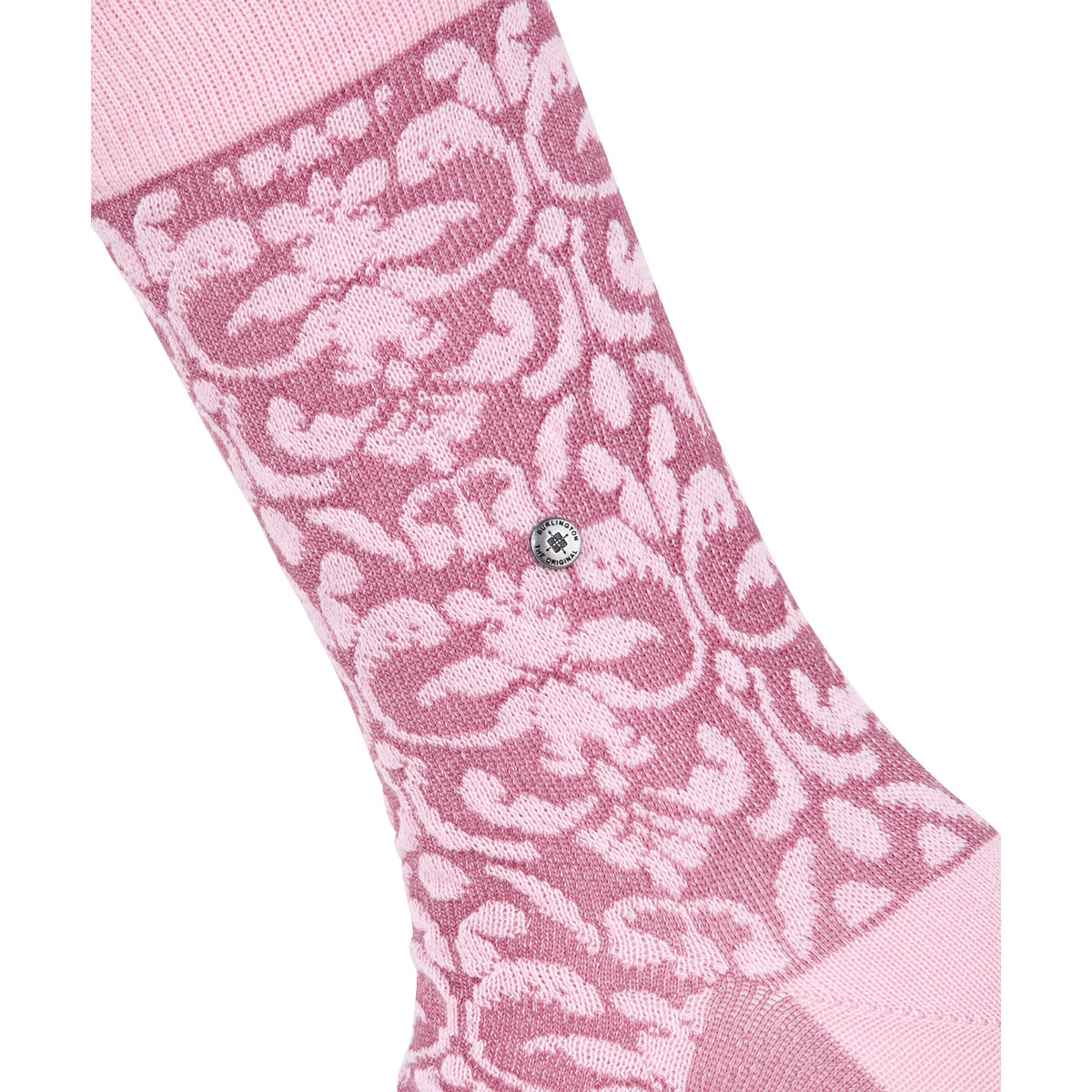 Chaussettes Ornamental Opaque rose, BURLINGTON