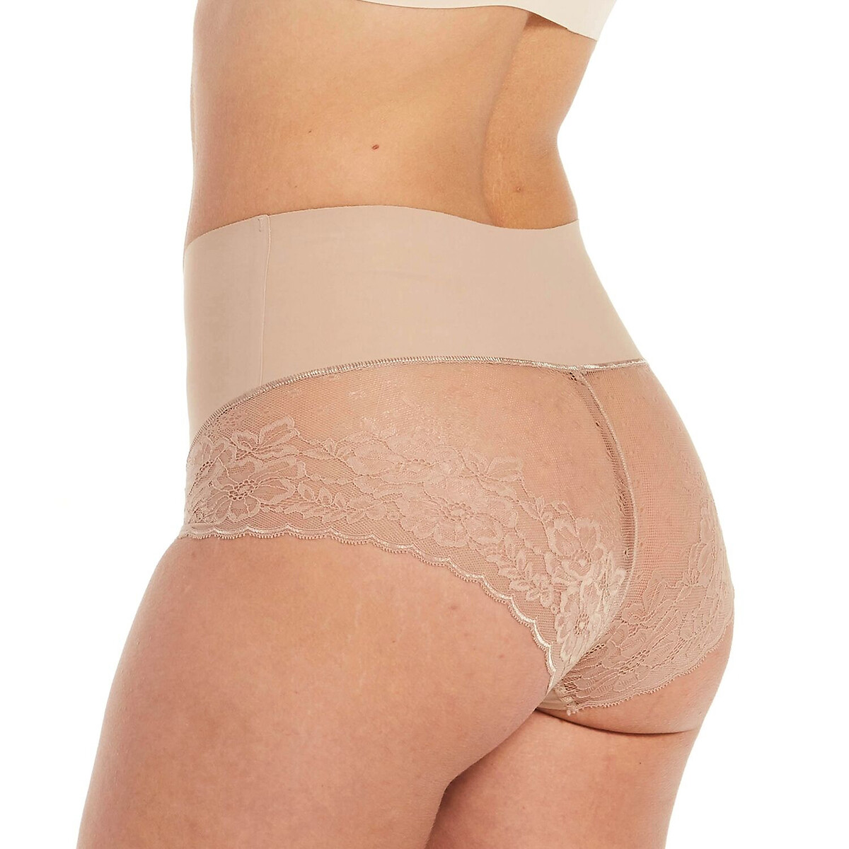 Tummy Shaper Lace Maxi Knickers beige, MAGIC BODYFASHION