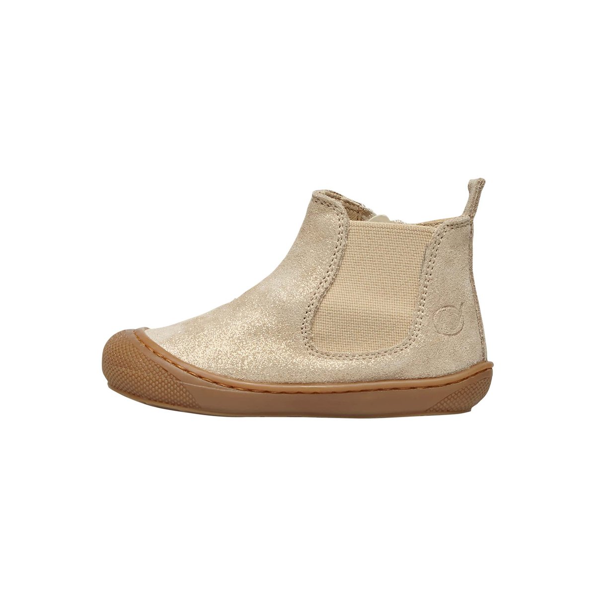 Chealseas Boots Premiers Pas Sally platine, NATURINO