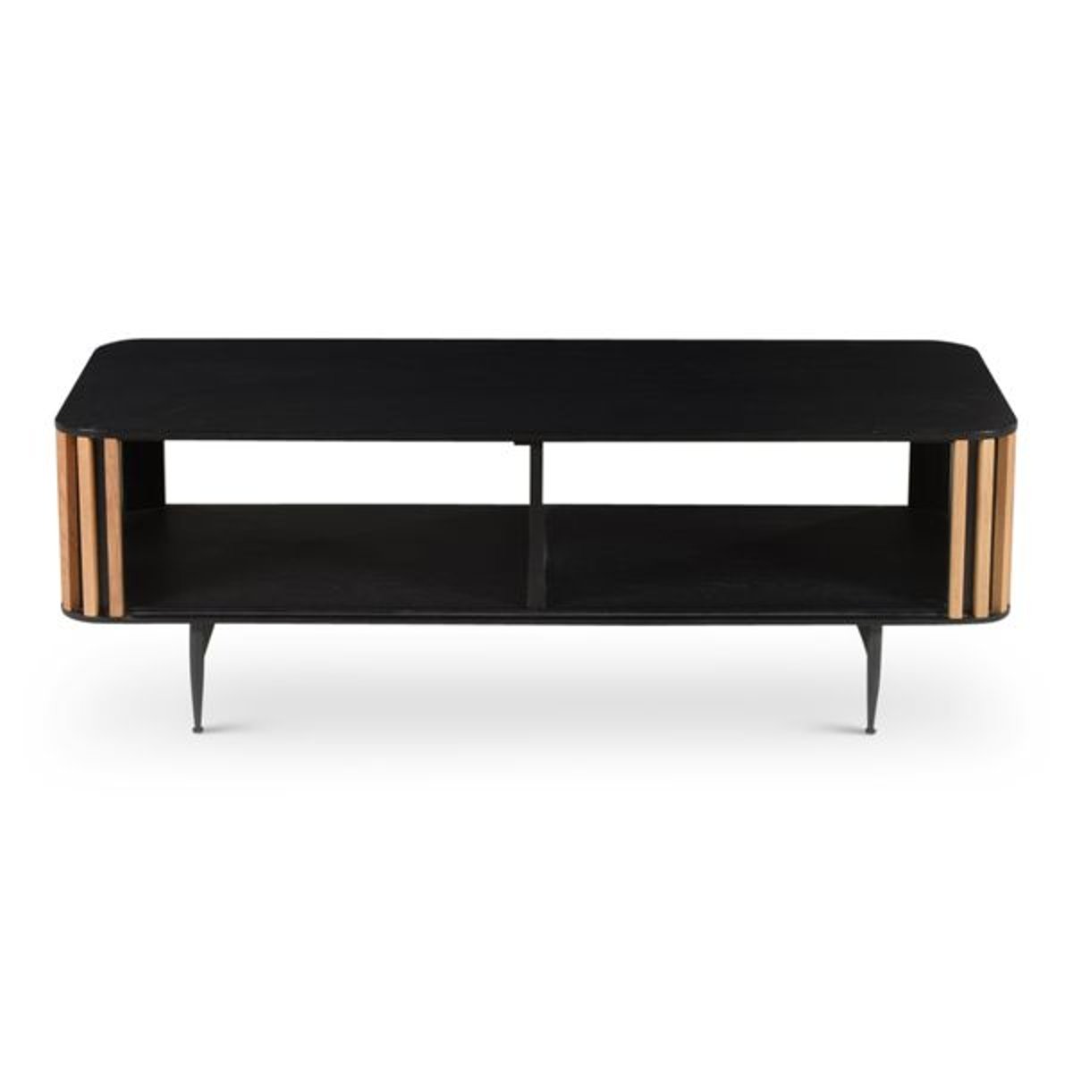 Table basse rectangulaire noir carbone, ZAGO