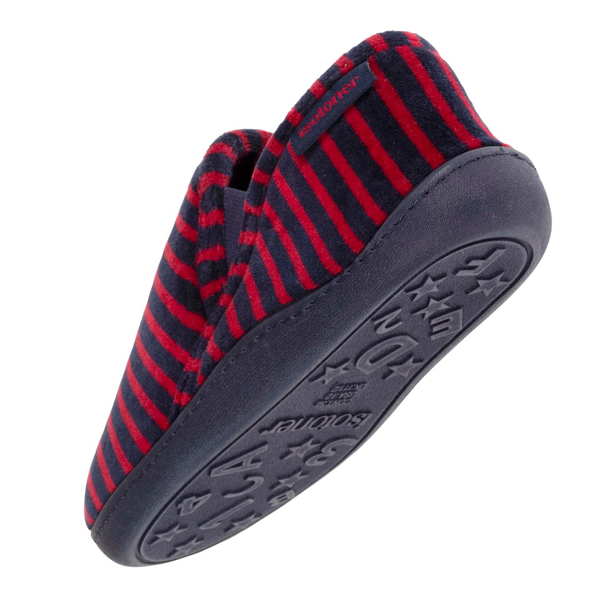 Chaussons Mocassins multicolor, ISOTONER