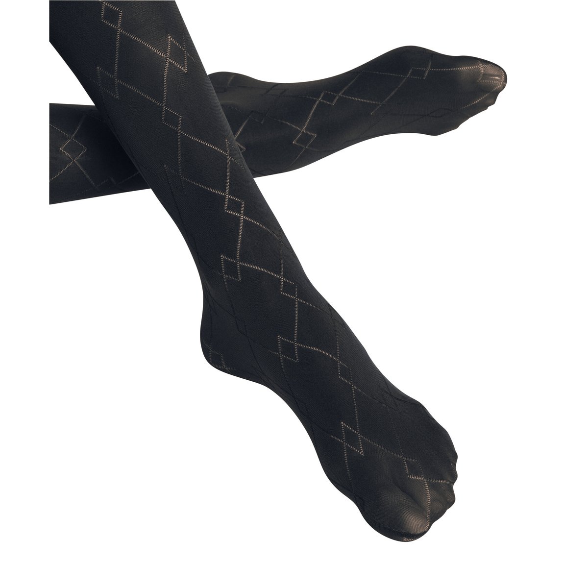 Collant Check Mate 60 Semi-opaque bleu, FALKE