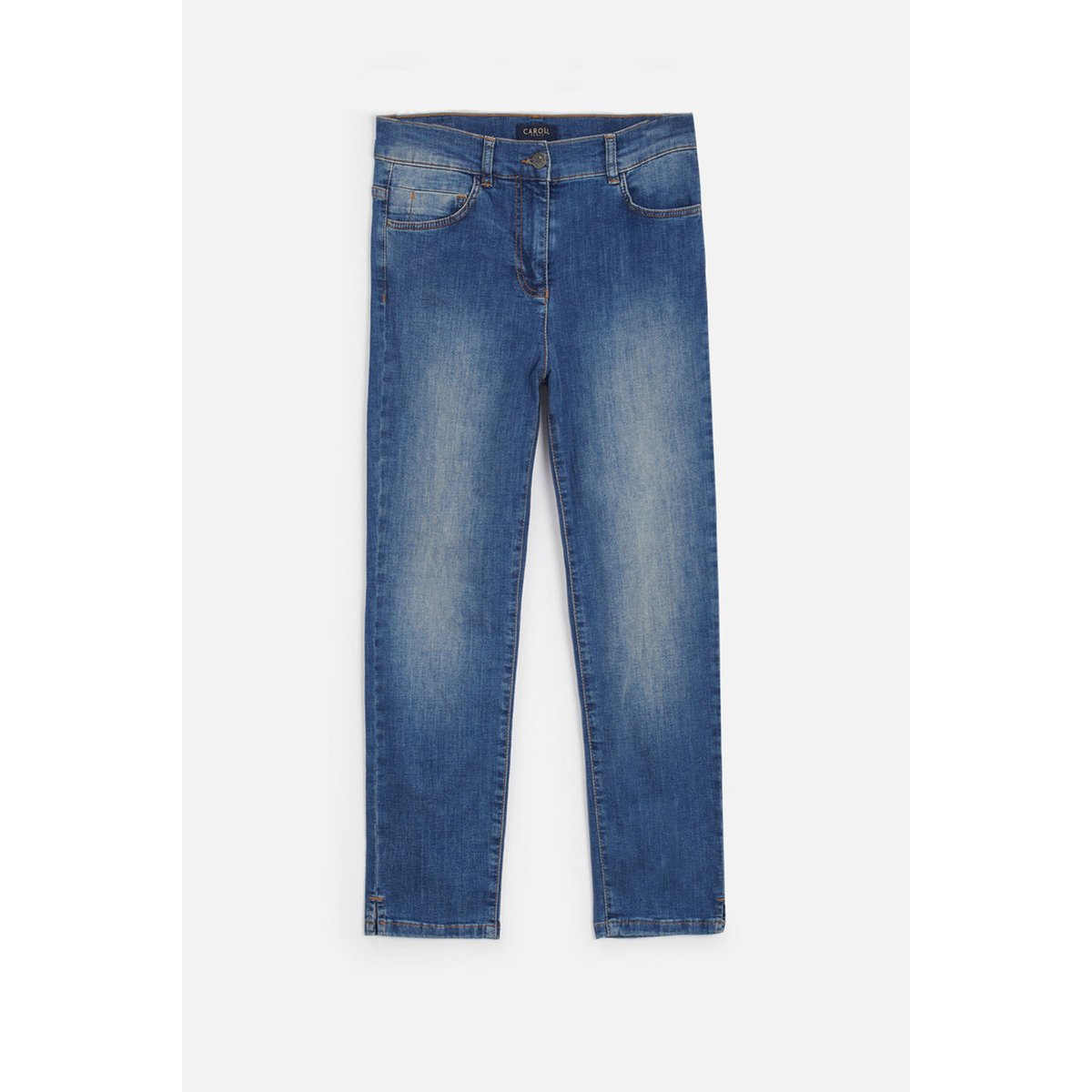 Pantalon chic décontracté CALEBB denim stone, CAROLL