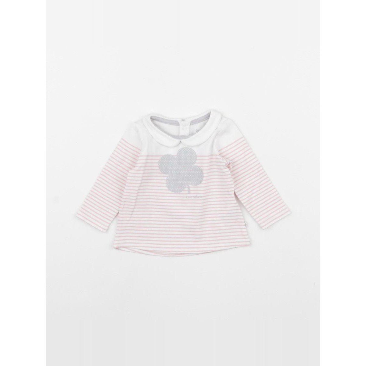 Tee-shirt - Très bon état blanc, rose, OBAIBI