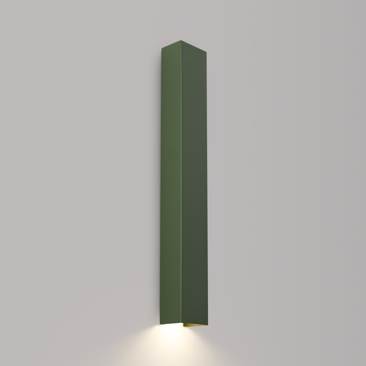 Applique murale Acier Vert Olive GU10 1 Freya vert olive, EDEN