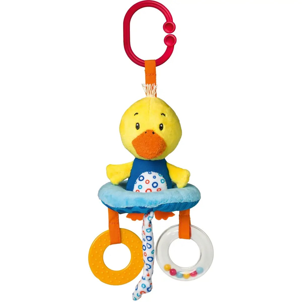 inisteps Canard d'activité, jouet de motricité à suspendre multicolore, RAVENSBURGER
