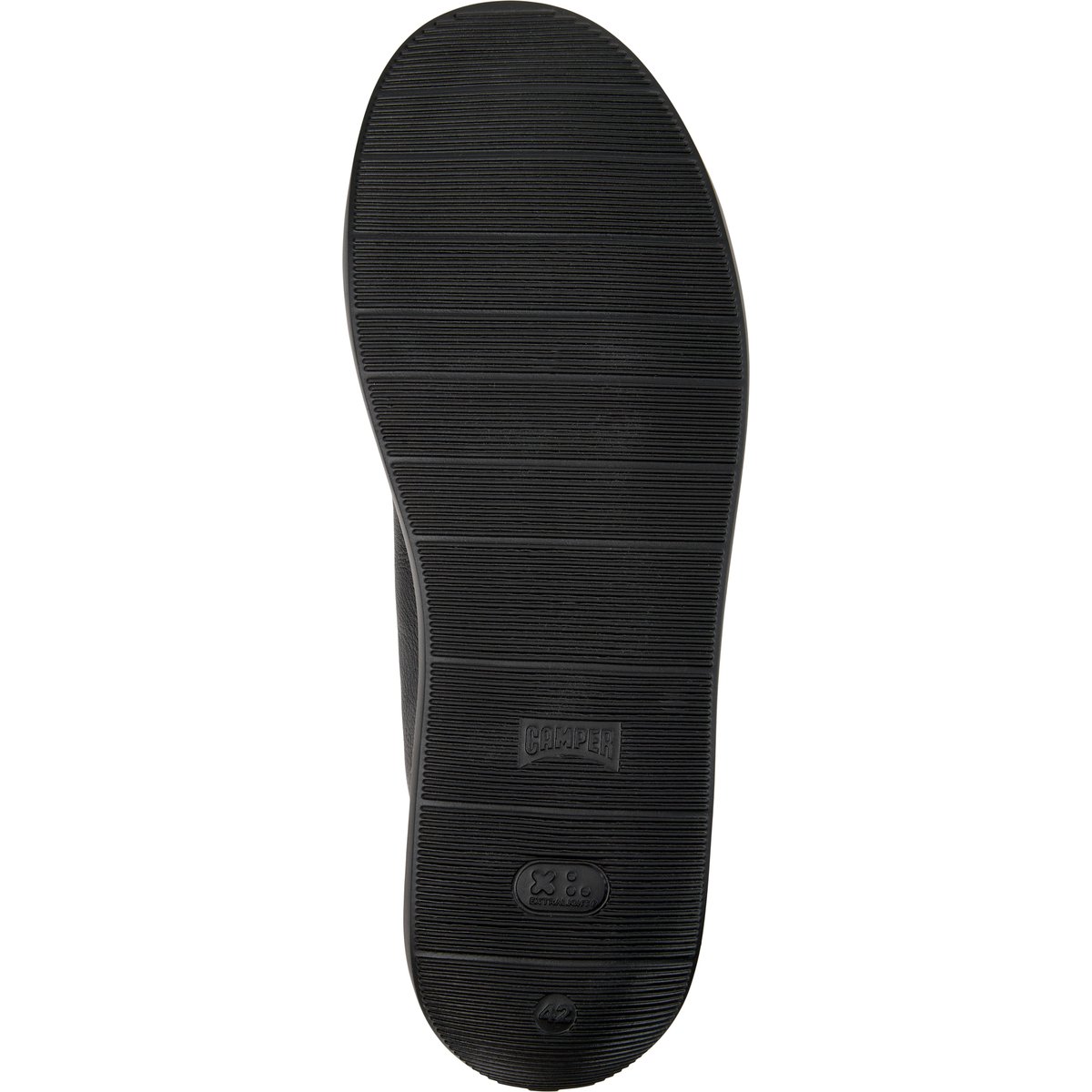 Derbies Cuir daim WAGON noir, CAMPER