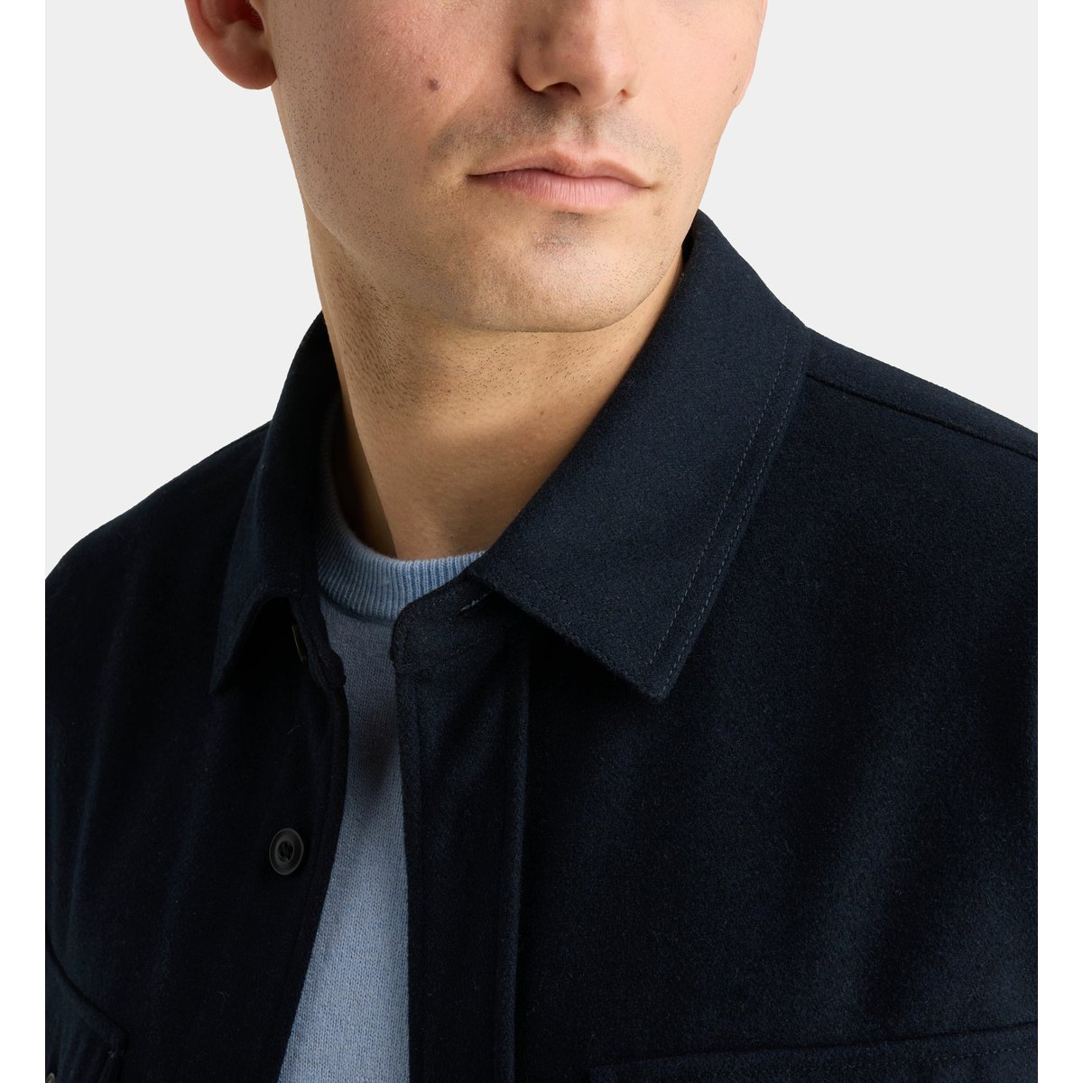Surchemise roverool bleu marine, GALERIES LAFAYETTE