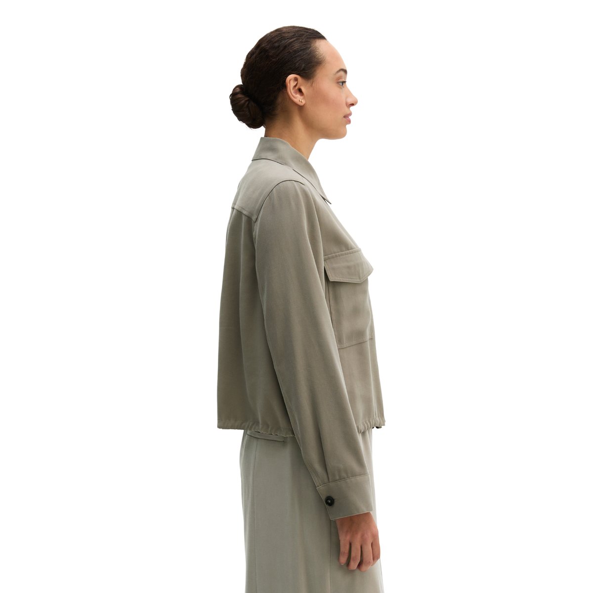 Survêtement régulier en viscose lavée marron, MARC O'POLO