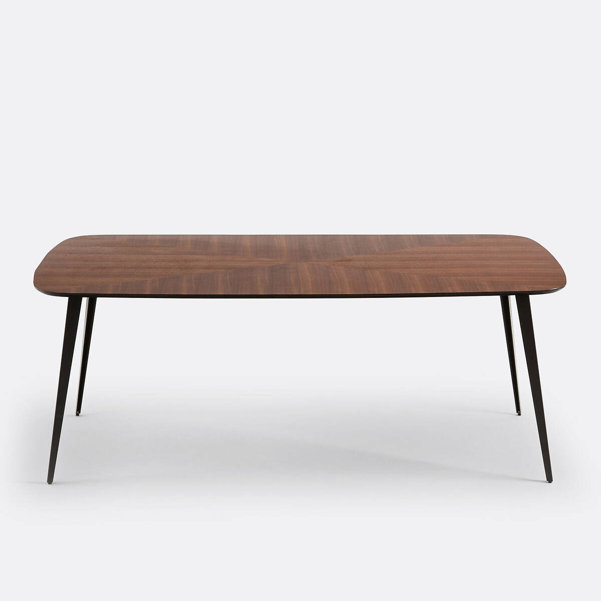 Table à manger, vintage marquetée, 8 couverts, WATFORD noyer, LA REDOUTE INTERIEURS