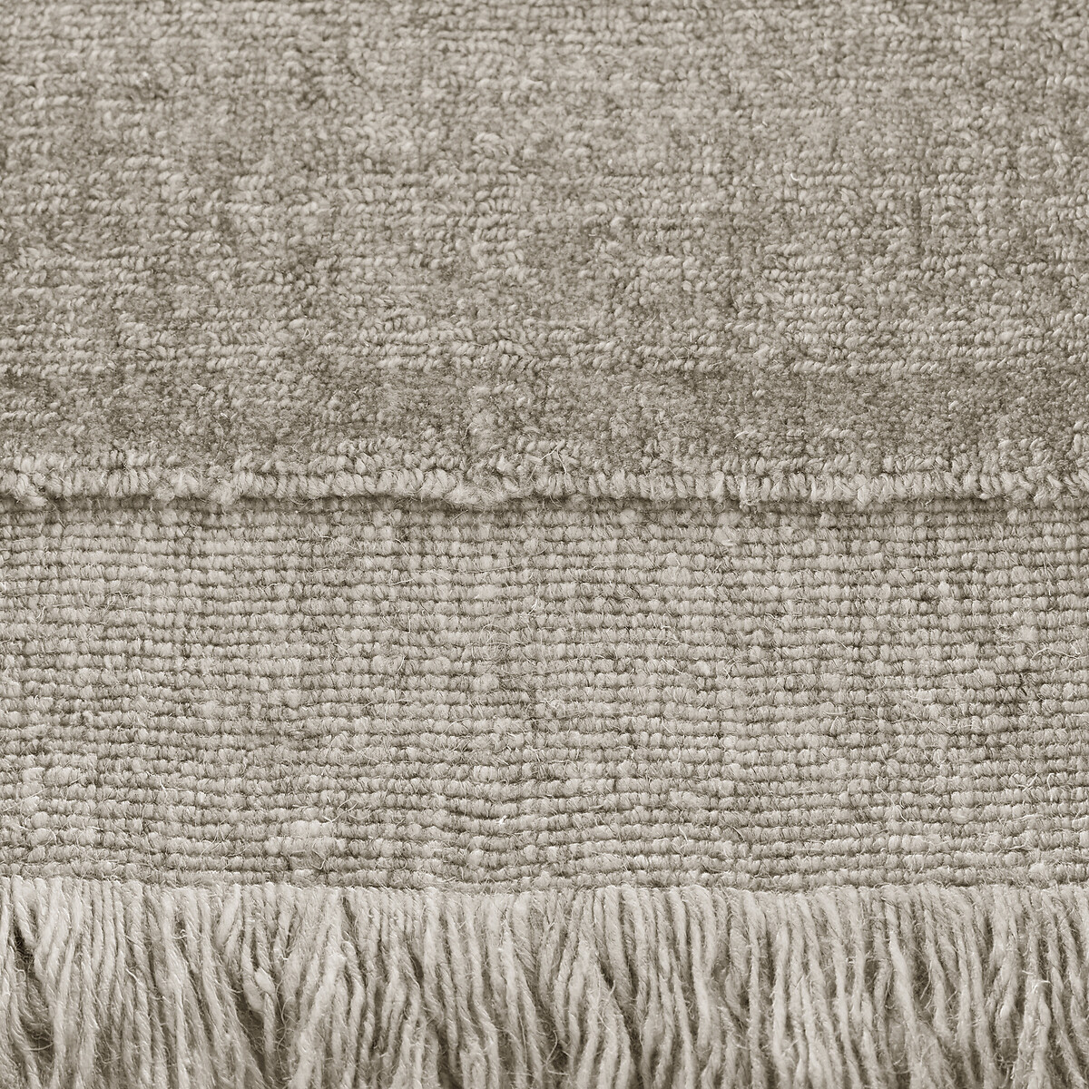 Alfombra de lana y algodón, Osni gris, LA REDOUTE INTERIEURS
