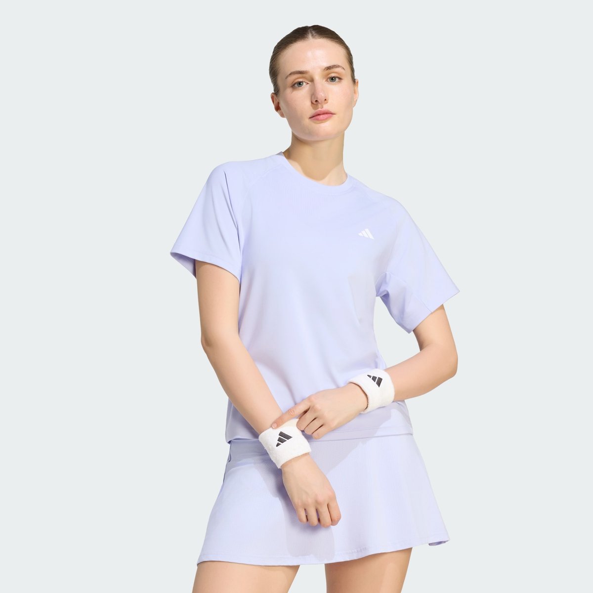 T-Shirt Club Tennis Climacool T-Shirt Club Tennis Climacool violet tone, adidas Performance