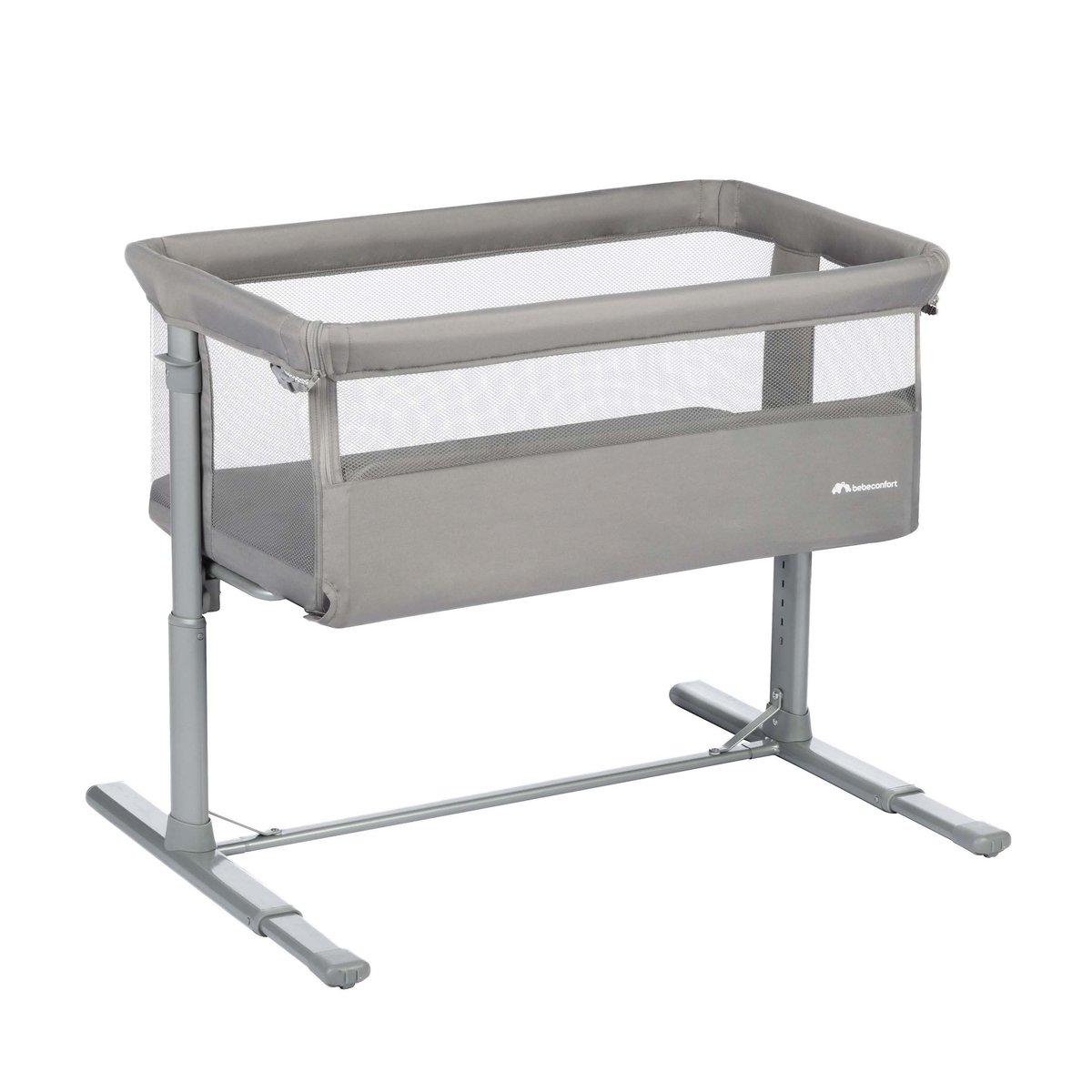 Lit cododo 2 en 1 ZINA, lit cododo et lit autonome mineral gray, BEBECONFORT