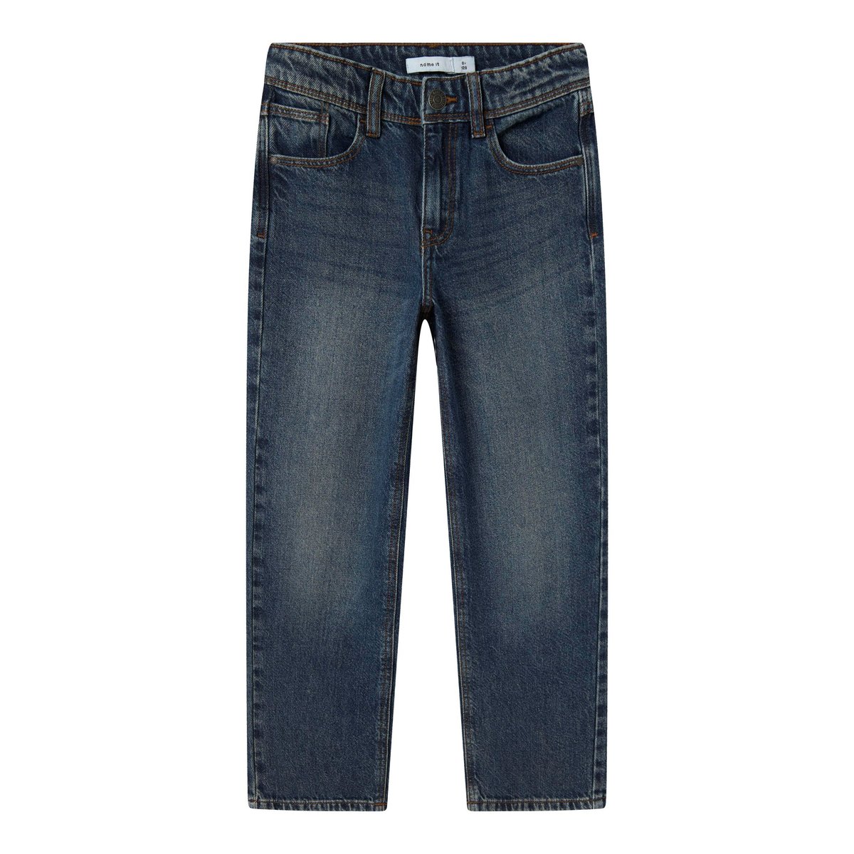 Jean droit dark blue denim, NAME IT